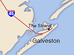 Map of Galveston